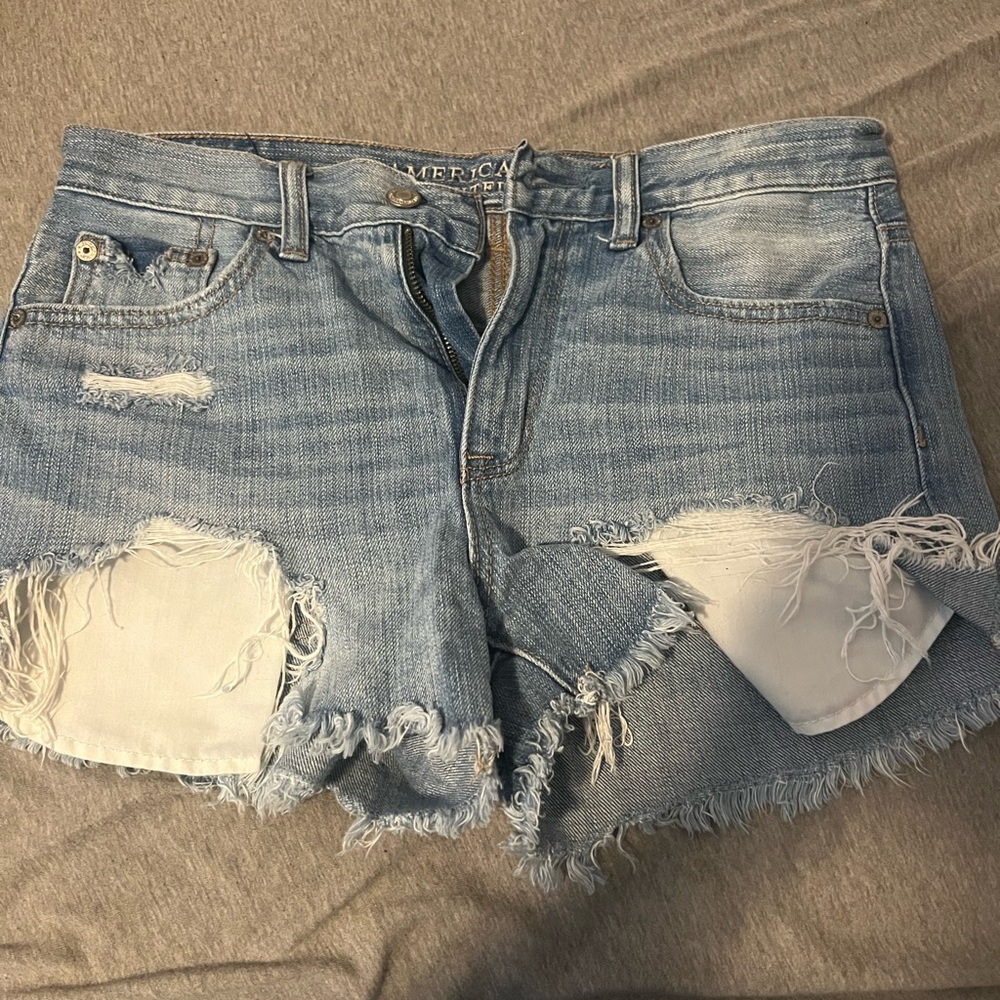 Jean shorts! Barley worn.